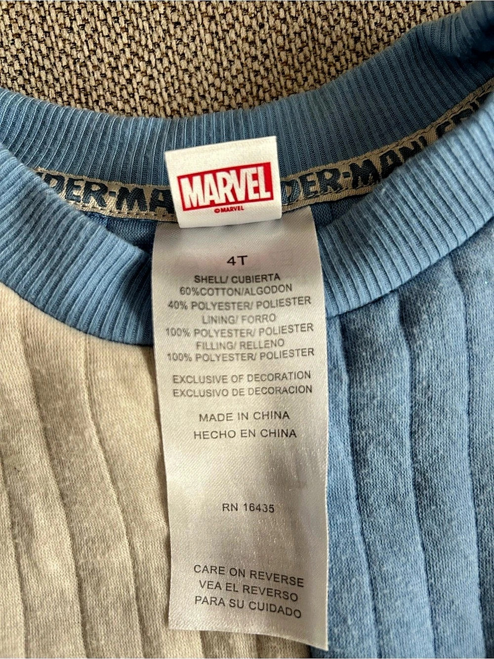 Spider-Man Size 4T Matching Set - Picture 3 of 4
